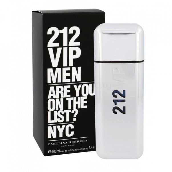 Carolina Herrera 212 VIP EDT 100 мл - ПАРФЮМ за мъже - Fragrance Bulgaria