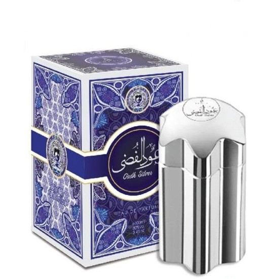 Khalis Oud Silver EDP 100 ml - ПАРФЮМ за мъже - Fragrance Bulgaria
