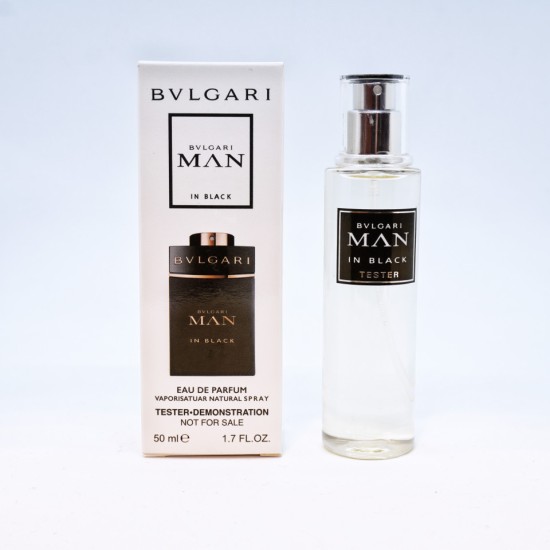 Bvlgari Man In Black EDT 50 ml – ТЕСТЕР за мъже - Fragrance Bulgaria