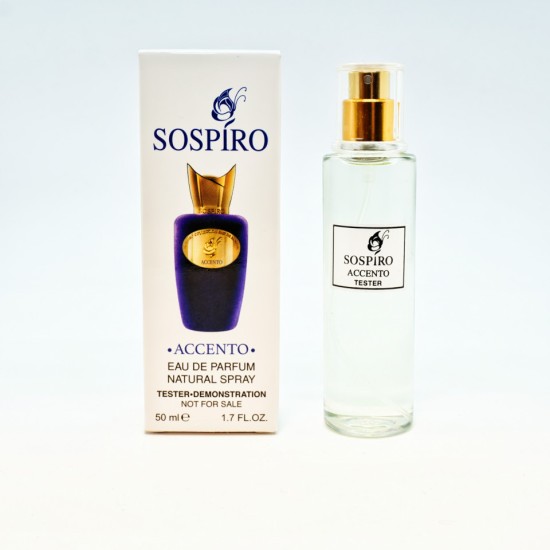 Sospiro Accento EDP 50 ml - ТЕСТЕР Унисекс - Fragrance Bulgaria