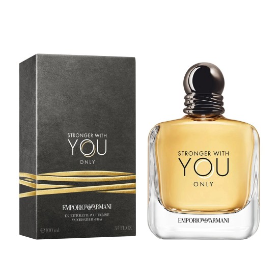 Armani Stronger With You Only EDT 100 мл – ПАРФЮМ за мъже - Fragrance Bulgaria