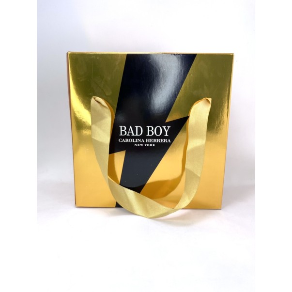 Carolina Herrera Bad Boy EDT 100 мл за Мъже + Дезодорант 200 мл + Несесер - Fragrance Bulgaria