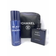 Chanel Bleu EDP 100 мл за Мъже + Дезодорант 200 мл + Несесер