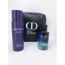 Christian Dior Sauvage EDP 100 мл за Мъже + Дезодорант 200 мл + Несесер