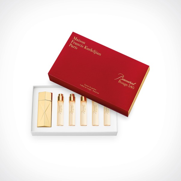 Francis Kurkdjian Baccarat Rouge 540 Extrait De Parfum 5 x 11 мл - Комплект за пътуване - Fragrance Bulgaria Francis Kurkdjian Baccarat Rouge 540 Extrait De Parfum 5 x 11 мл - Комплект за пътуване - Fragrance Bulgaria