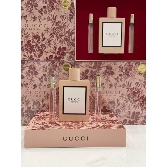 Gucci Bloom EDP 100 мл + 2 бр. парфюмна вода 10 мл - Подаръчен комплект за жени - Fragrance Bulgaria