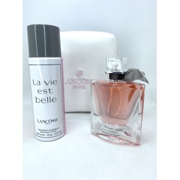 Lancome La Vie Est Belle EDP 75 мл за Жени + Дезодорант 200 мл + Несесер - Fragrance Bulgaria