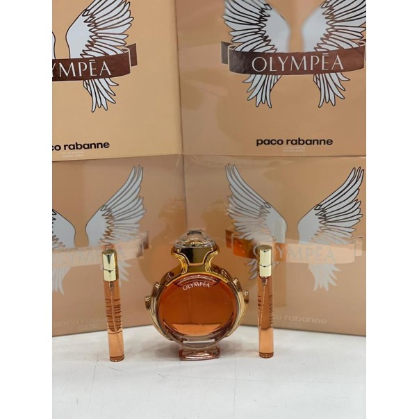 Paco Rabanne Olympea EDP 80 мл + 2 бр. парфюмна вода 10 мл - Подаръчен комплект за жени - Fragrance Bulgaria