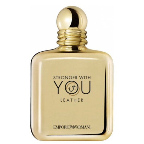 Armani Stronger With You Leather EDP 100 мл – ТЕСТЕР за мъже - Fragrance Bulgaria