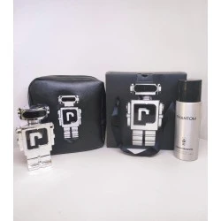 Paco Rabanne Phantom 100 мл за Мъже + Дезодорант 200 мл + Несесер Paco Rabanne Phantom 100 мл за Мъже + Дезодорант 200 мл + Несесер
