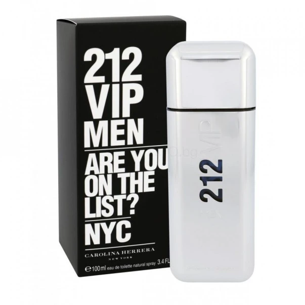 Carolina Herrera 212 VIP EDT 100 ml for Men - Fragrance Bulgaria
