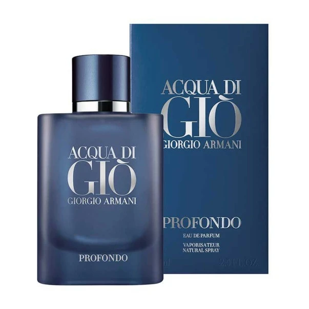 Giorgio Armani Acqua Di Giò Profondo EDP 75 ml for Men - Fragrance Bulgaria