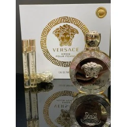 Versace Eros Pour Femme EDP 100 мл + 2 бр. парфюмна вода 10 мл - Подаръчен комплект за жени Versace Eros Pour Femme EDP 100 мл + 2 бр. парфюмна вода 10 мл - Подаръчен комплект за жени